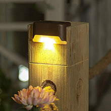 Load image into Gallery viewer, Outdoor LED Solar Lamp For Path, Stair, or Wall Waterproof
